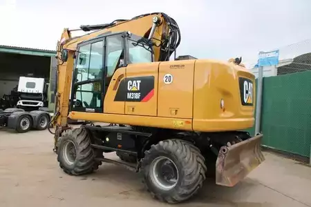 Mobiele graafmachines 2015 Caterpillar M318F - Reifen mit Stollenprofil Nr.: 399 (5)