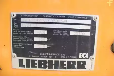 Rigid Backhoe Loader 2020 Liebherr R924 LC VERSTELLAUSLEGER Nr.: 858 (2)