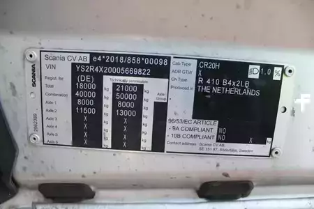 Camion 0 Scania R 410 4x2 LL LNG GAS ROLFO POWER 4 Nr.: 822 (9)