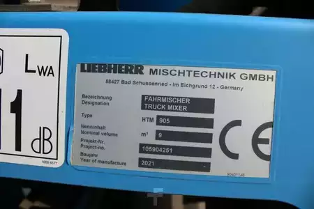 Fahrmischer 0 MAN TGS 32.360 8x4 BB - LIEBHERR 9 m³ - Nr.: 163 (9)