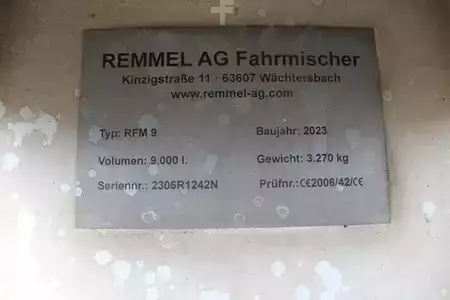 Pojízdné míchačky 0 MAN TGS 32.360 8x4 BB - REMMEL 9 m³ - Nr.: 125 (9)