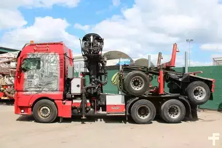 Lastkraftwagen 0 MAN TGX 26.640 6x4 LANGHOLZZUG PALFINGER KRAN Nr 022 (8)