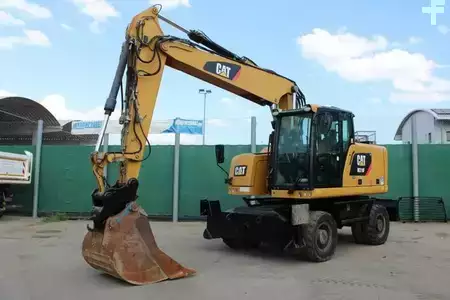 Escavadora de rodas 2016 Caterpillar M318 F - Pratzen - Nr.: 807 (1)
