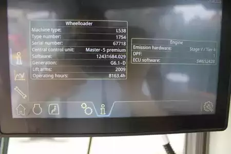 Ładowarki kołowe 2022 Liebherr L538 - Nr.: 718 (15)