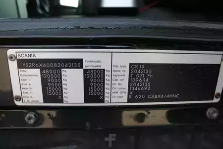 Camión 0 Scania R 620 8x4 BB - 120 to - Nr.: 135 (3)
