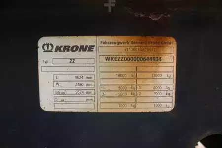 Причепи 0 Krone ZZ - Nr.: 934 (3)