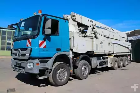 Pompe calcestruzzo su autocarro 2012 Mercedes-Benz 5051 10x6 BB - Putzmeister 52 m - Nr.: 550 (1)