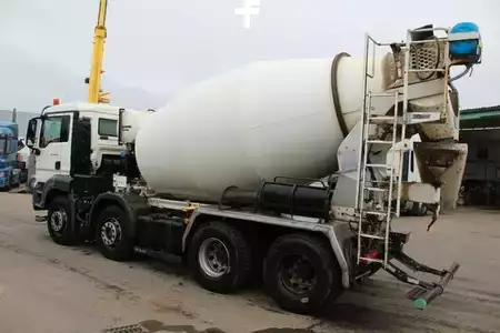 Lastbilsblandare 0 MAN TGS 32.420 8x4 BB - STETTER 9 m³ - Nr.: 600 (6)