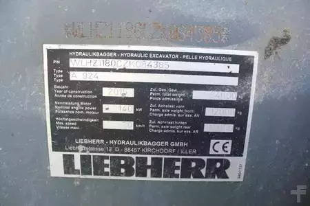Mobiele graafmachines 2015 Liebherr A 924 - Nr.: 385 (2)