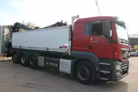 Lastkraftwagen 0 MAN TGS 35.470 8x2 BL KRAN LOGLIFT F J 2640 Nr: 855 (5)