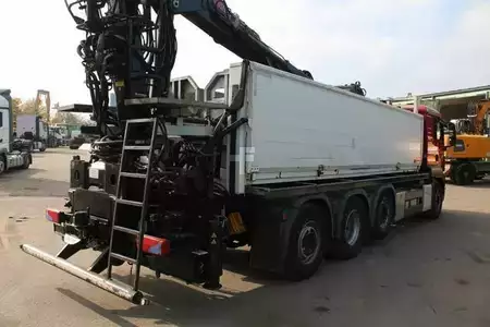 Lastkraftwagen 0 MAN TGS 35.470 8x2 BL KRAN LOGLIFT F J 2640 Nr: 855 (6)