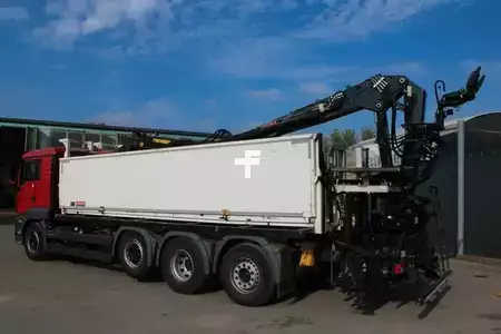 Lastkraftwagen 0 MAN TGS 35.470 8x2 BL KRAN LOGLIFT F J 2640 Nr: 855 (8)