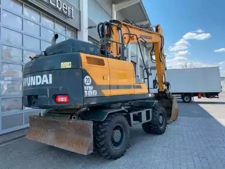 Mobil grävmaskin 2020 Hyundai HW 180 / 6.102h / Tieflöffel / OQ70/55 / Klima (2)