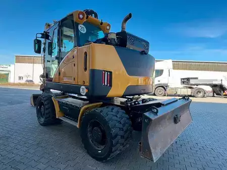 Pelle sur pneus 2022 Hydrema MX14G / OilQuick OQ65 / 4x Löffel / 2.343h /2022 (5)