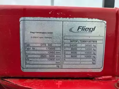 Autres 2018 Fliegl DTS 300 Rampen BPW auf 3.000mm verbreiterbar (18)