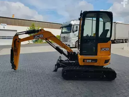 Mini excavators 2025 JCB 26C-1 Pro Cab / Planierschild / Löffelpaket (8)