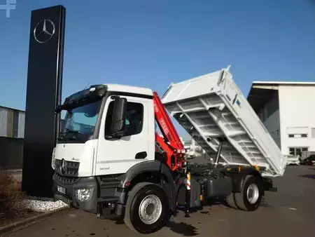 Övrigt 0 Mercedes-Benz Arocs 1832 KK 4x2 Kipper+Kran Fassi F120+Funk (1)