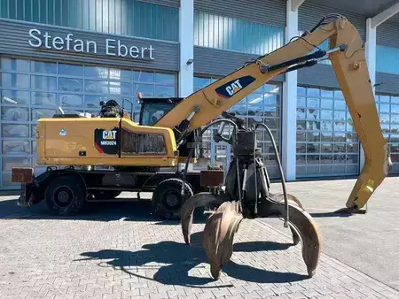 Pelle sur pneus 2019 Caterpillar MH3024 / Schrottgreifer / 2019 / 9.082h (2)