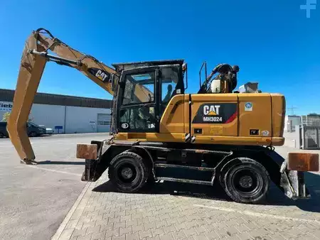 Pelle sur pneus 2019 Caterpillar MH3024 / Schrottgreifer / 2019 / 9.082h (8)
