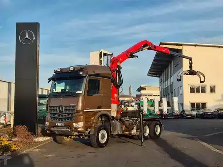 Sonstige 2021 Mercedes-Benz Arocs 3351 LS 6x6 Palfinger S260Z96 Y Crane (1)