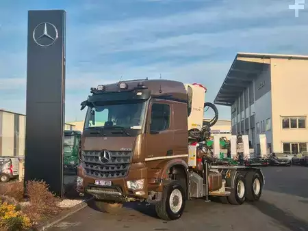 Sonstige 2021 Mercedes-Benz Arocs 3351 LS 6x6 Palfinger S260Z96 Y Crane (3)