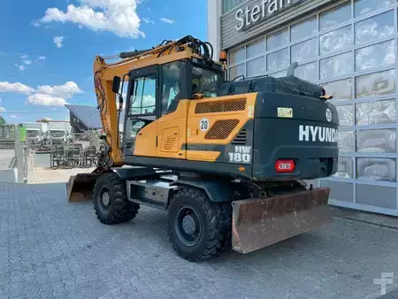 Mobil gravemaskin 2018 Hyundai HW 180 / 3.054h / hydr. Grabenräumer / Klima (10)