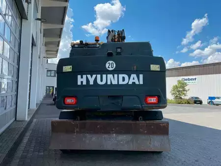 Mobil gravemaskin 2018 Hyundai HW 180 / 3.054h / hydr. Grabenräumer / Klima (5)