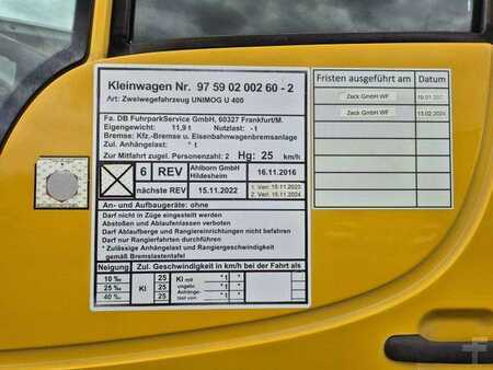 Other 2008 Mercedes-Benz Unimog U400 4x4 Zweiwege ZAGRO 800t/52 Achsen (10)