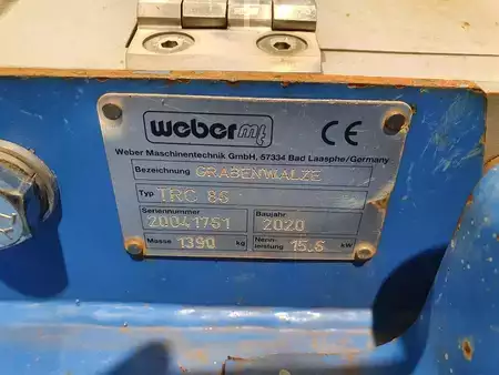 Miscelaneo 2020 Weber TRC 86 Grabenwalze / 2020 / Funk / nur 112h (18)