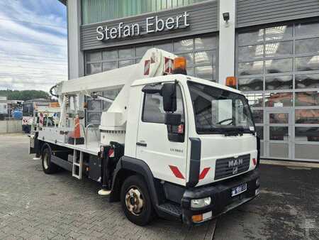 Sonstige 2001 MAN 8.185 LC (LE 180 C) 4x2 Wumag Elevant WT 260 26m (3)