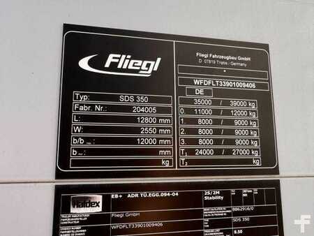 Miscelaneo 2020 Fliegl SDS 350 Schiebeplane+Verdeck XL SAF 20.900Km (15)