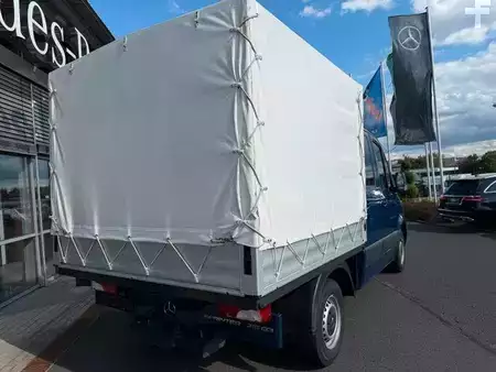 Outro 2022 Mercedes-Benz Sprinter 215 CDI DoKa Pritsche Plane AHK Klima (4)