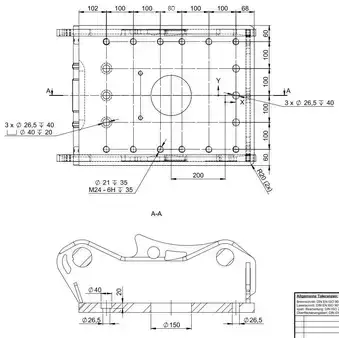 Vedlegg 0 OilQuick OQ65 Adapterplatte für Westtech & mehr / NEU (11)