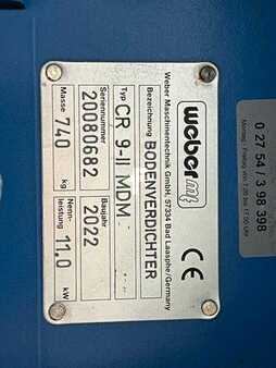 Ostatní 2022 Weber CR 9 MDM Hatz-Diesel / 740kg / DEMO / 2022 (11)