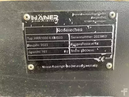 Acessórios 2023 Häner Häner Roderechen / Reisigrechen / MS03 / 1.000 mm (9)