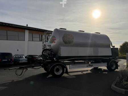 Fliegl ZPS180 Abroll-Container Tropper Pellet-Silo 22m³