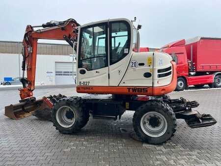 Pelle sur pneus 2017 Yanmar TW85 / 4.307h / Löffelpaket / Powertilt (8)