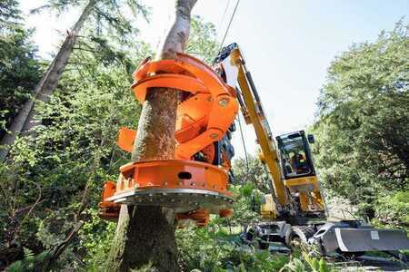 Autres 0 WESTTECH Woodcracker C450 Fällgreifer Baumschere (6)