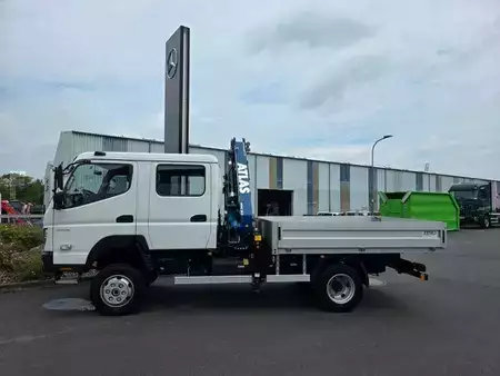 Outro 2023 Fuso Mitsubishi Canter 6C18D DoKa 4x4 Kran Atlas 65.2 (6)