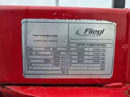 Muut 2018 Fliegl DTS 300 Rampen BPW auf 3.000mm verbreiterbar (18)