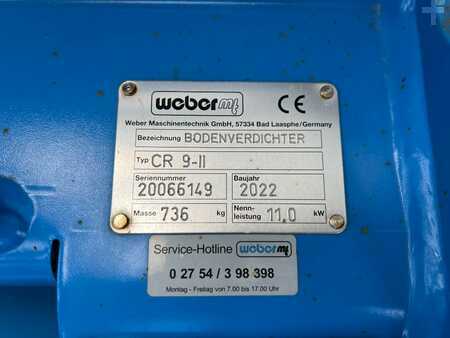 Egyéb 2022 Weber CR 9 Rüttelplatte / 736kg / E-Start / DEMO (11)