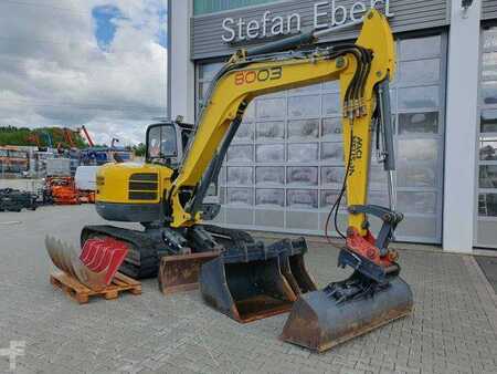 Minibagry 2014 Wacker 8003 / MS08 / nur 4.035h / 2014 / Löffelpaket (2)