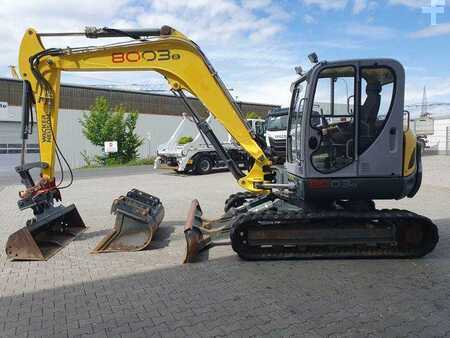 Minibagry 2014 Wacker 8003 / MS08 / nur 4.035h / 2014 / Löffelpaket (6)