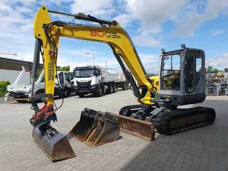 Minibagry 2014 Wacker 8003 / MS08 / nur 4.035h / 2014 / Löffelpaket (7)