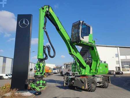 Mobilní bagry 2021 Sennebogen 718 / inkl. Albach Fällzange / nur 2.148h! (1)
