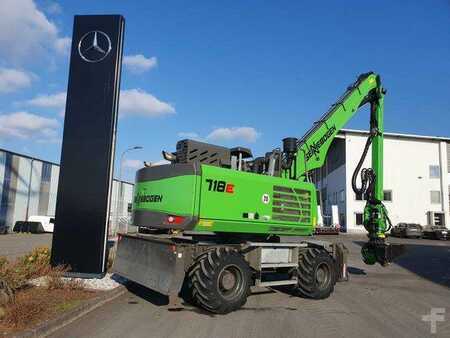 Mobilní bagry 2021 Sennebogen 718 / inkl. Albach Fällzange / nur 2.148h! (6)