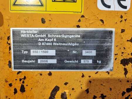 Pozostałe 0 [div] Westa 650/1500 Schneefräse Bj. 2006 (14)