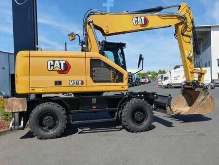 Mobilní bagry 2022 Caterpillar M318 / 2022 / nur 286h! / Tieflöffel / Pratzen (6)