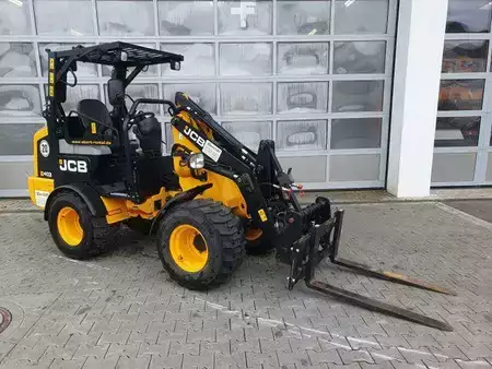 Hjullaster 2023 JCB 403 Klappdach / Schaufel + Gabel / nur 152h! (2)