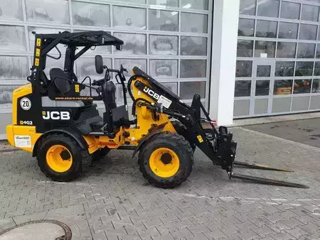 Hjullaster 2023 JCB 403 Klappdach / Schaufel + Gabel / nur 152h! (3)